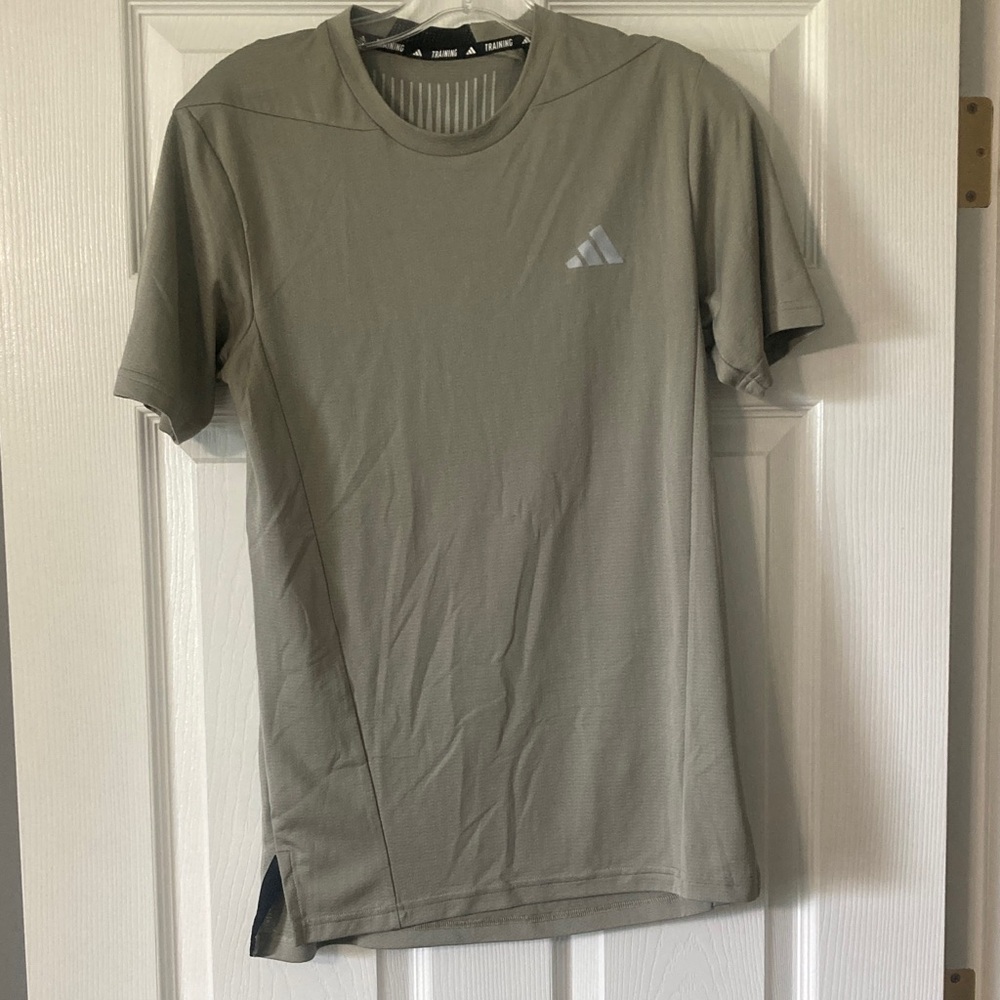 Adidas Men's Short Sleeve Tee in Light Green